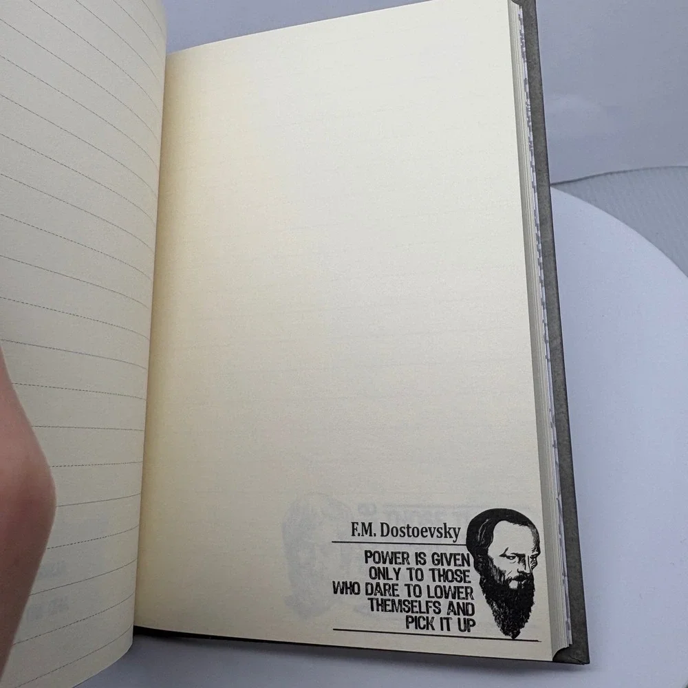 Publikum Art The Adventures of Pinocchio Hardcover Lined Journal Literary Quotes